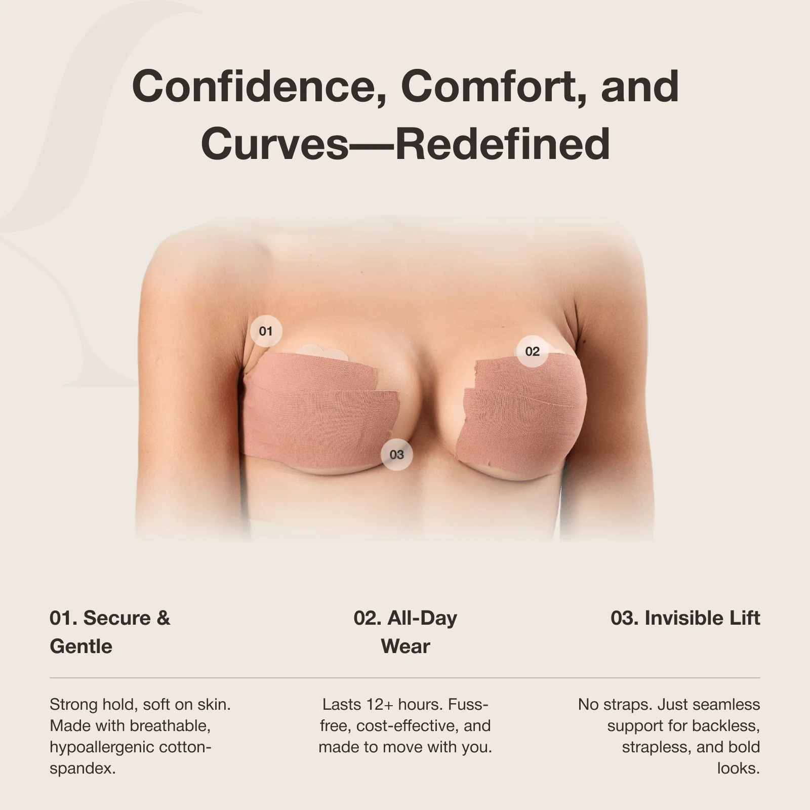 UpLift Body Tape (Free 5 pairs of Nipple Pasties) - Image 16